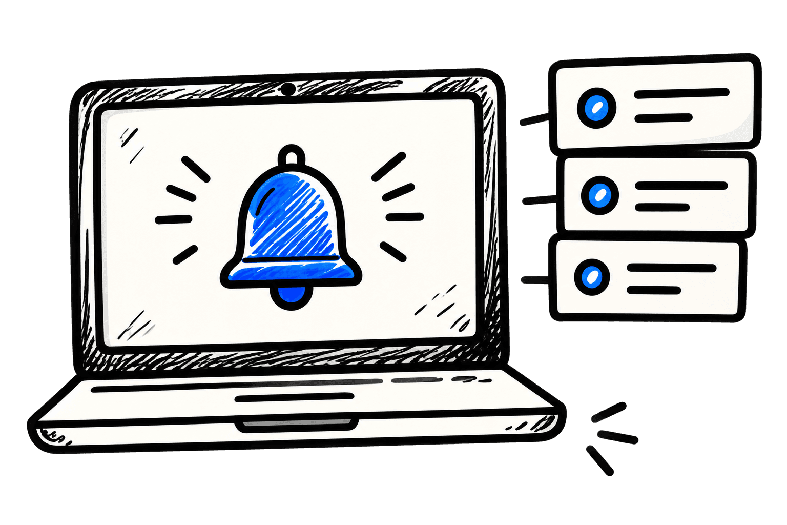 NotifyIQ SaaS Platform project illustration